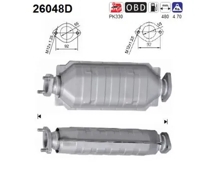 Catalytic Converter Mitsubishi PAJERO SPORT I · Mitsubishi PAJERO CLASSIC · Mitsubishi PAJERO III Canvas Top