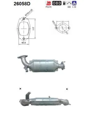 Catalytic Converter Mitsubishi PAJERO IV · Mitsubishi PAJERO CLASSIC