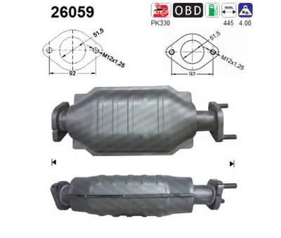 Catalytic Converter Mitsubishi SPACE RUNNER · Mitsubishi SPACE WAGON