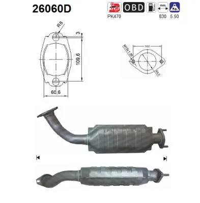 Catalytic Converter Mitsubishi PAJERO III Canvas Top · Mitsubishi PAJERO II · Mitsubishi PAJERO III