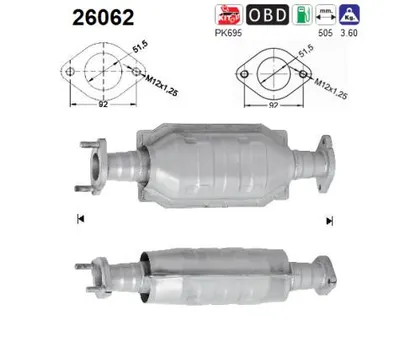 Catalytic Converter Mitsubishi OUTLANDER I