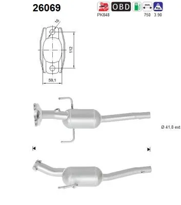 Catalytic Converter Mitsubishi COLT VI