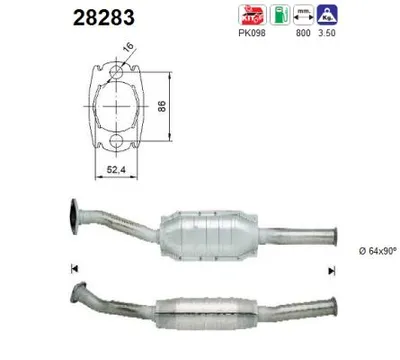Catalytic Converter Peugeot 306 Hatchback · Peugeot 306 · Citroën BERLINGO / BERLINGO FIRST Box Body/MPV