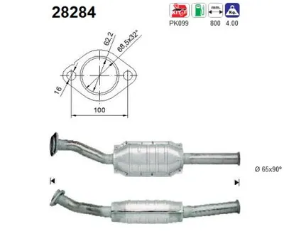 Catalytic Converter Peugeot 306 Hatchback · Peugeot 306
