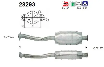 Catalytic Converter Peugeot 106 I · Citroën SAXO · Peugeot 106 II