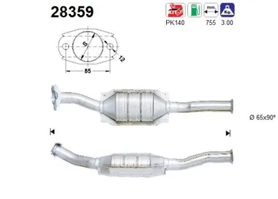 Catalytic Converter Peugeot 306 Hatchback · Peugeot 306 · Citroën BERLINGO / BERLINGO FIRST Box Body/MPV