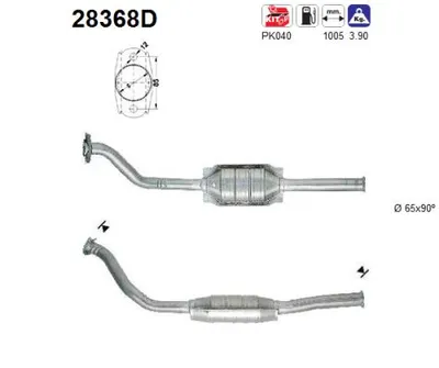 Catalytic Converter Peugeot 306 Hatchback · Peugeot 306 · Peugeot 306 Break