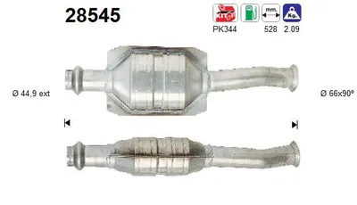 Catalytic Converter Peugeot 206 Hatchback