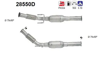 Catalytic Converter Peugeot 406 · Peugeot 406 Break