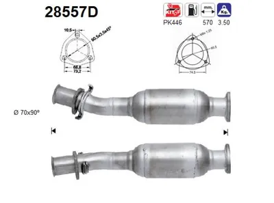 Catalytic Converter Peugeot BOXER Bus · Citroën JUMPER I Bus · Peugeot BOXER Van