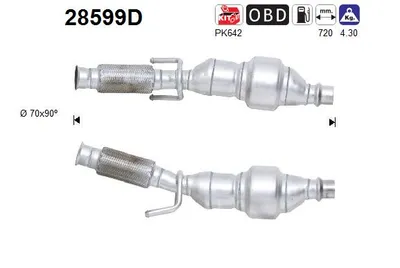Catalytic Converter Peugeot 206 SW
