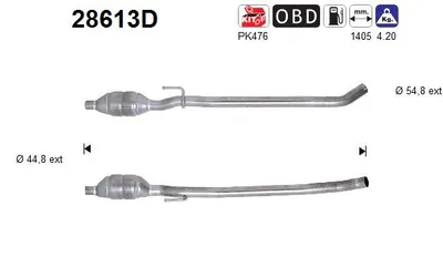 Catalytic Converter Citroën JUMPY I · Fiat SCUDO Bus · Citroën JUMPY I Van