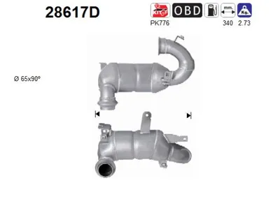 Catalytic Converter Peugeot 407 · Peugeot 407 SW · Citroën C5 II