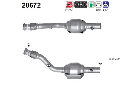Catalytic Converter Peugeot 307 · Peugeot 307 SW · Peugeot 307 CC