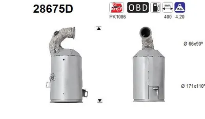 Catalytic Converter Citroën C4 II · Peugeot 508 I · Peugeot 508 SW I