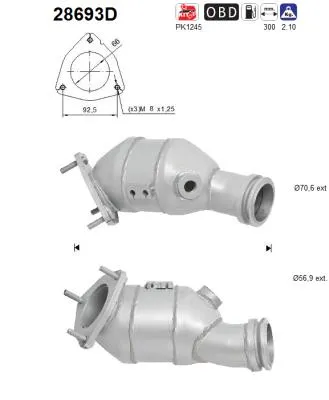 Catalytic Converter Fiat DUCATO Bus · Fiat DUCATO Van · Fiat DUCATO Platform/Chassis
