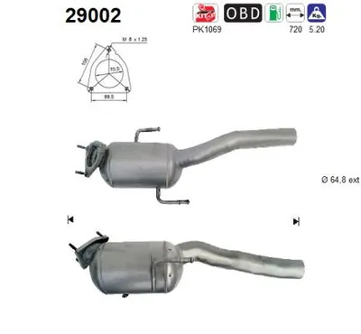 Catalytic Converter Vw TOUAREG · Porsche CAYENNE