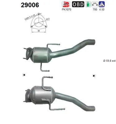 Catalytic Converter Porsche CAYENNE