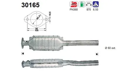 Catalytic Converter Renault LAGUNA I · Renault LAGUNA I Grandtour
