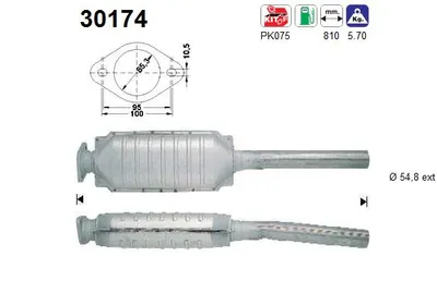 Catalytic Converter Renault SAFRANE II