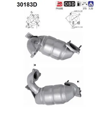 Catalytic Converter Renault SCÉNIC II · Renault GRAND SCÉNIC II