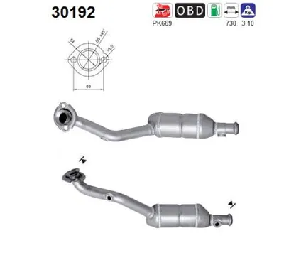 Catalytic Converter Renault CLIO II