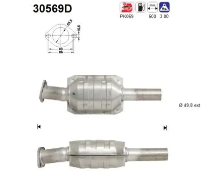 Catalytic Converter Renault MEGANE I · Renault MEGANE I Classic · Renault MEGANE Scénic