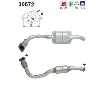 Catalytic Converter Renault TWINGO I · Renault TWINGO I Hatchback Van
