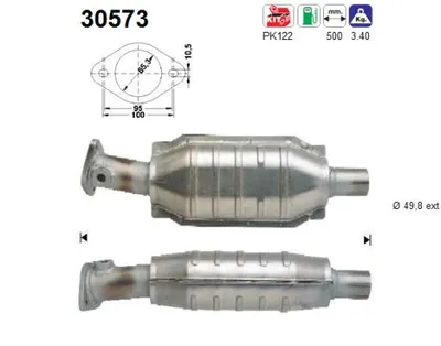 Catalytic Converter Renault MEGANE I · Renault MEGANE I Coach · Renault MEGANE I Classic