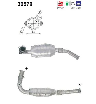 Catalytic Converter Renault KANGOO · Renault CLIO II · Renault KANGOO Express