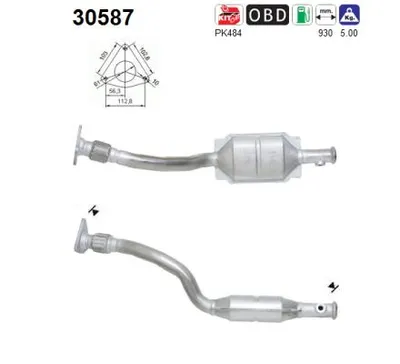 Catalytic Converter Renault LAGUNA I · Renault LAGUNA I Grandtour