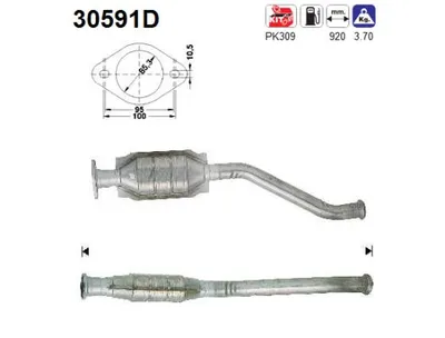 Catalytic Converter Renault ESPACE III