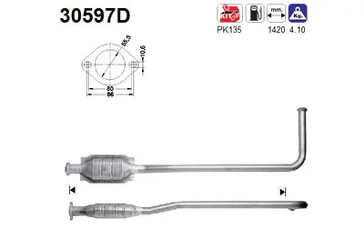 Catalytic Converter Renault CLIO I · Renault CLIO I Hatchback Van