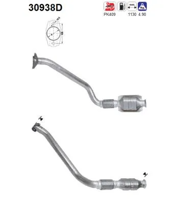 Catalytic Converter Renault MASTER II Van · Renault MASTER II Platform/Chassis · Opel MOVANO A Van