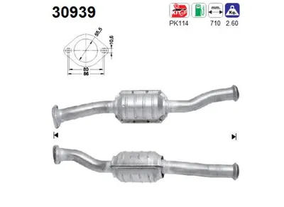 Catalytic Converter Renault CLIO I