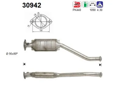 Catalytic Converter Renault ESPACE III
