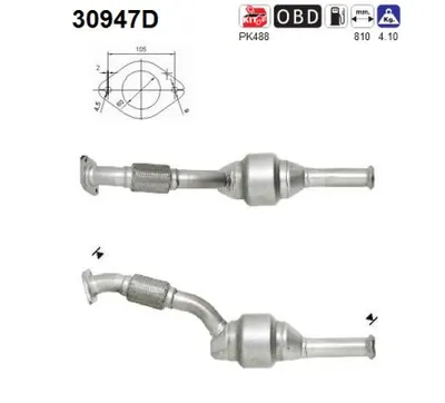 Catalytic Converter Renault ESPACE III