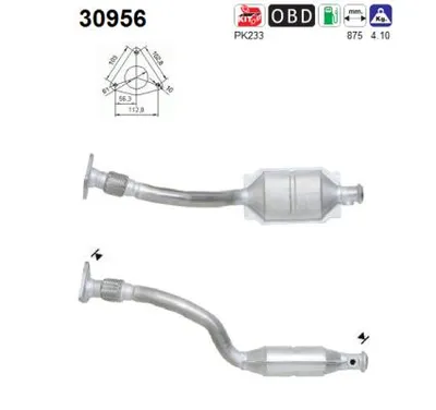 Catalytic Converter Renault ESPACE III