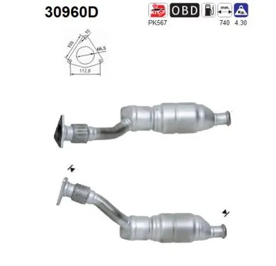 Catalytic Converter Renault KANGOO · Renault KANGOO Express