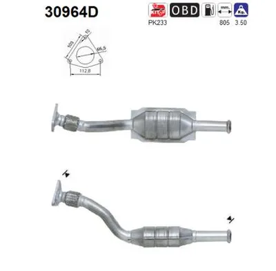 Catalytic Converter Renault MEGANE I · Renault SCÉNIC I MPV · Renault MEGANE I Classic