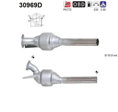 Catalytic Converter Renault ESPACE IV