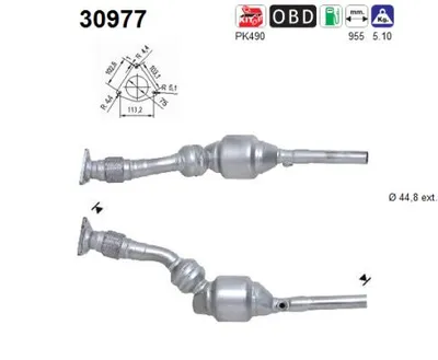 Catalytic Converter Renault ESPACE IV · Renault LAGUNA II · Renault LAGUNA II Grandtour