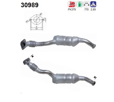 Catalytic Converter Renault TWINGO I · Renault TWINGO I Hatchback Van