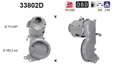 Catalytic Converter Seat LEON ST · Vw GOLF VII Variant · Audi A3 Limousine