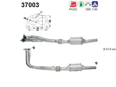Catalytic Converter Skoda FELICIA I · Skoda FELICIA I Estate · Vw CADDY II Box Body/MPV