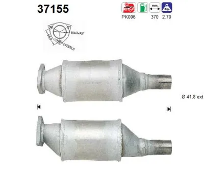 Catalytic Converter Vw PASSAT B3/B4 · Vw GOLF III · Vw VENTO