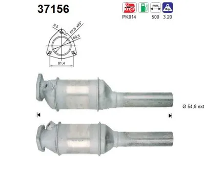 Catalytic Converter Vw PASSAT B3/B4 · Vw CORRADO · Vw GOLF III