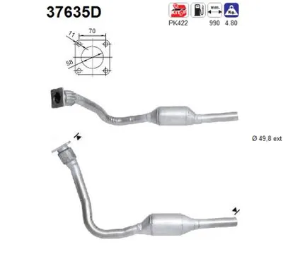 Catalytic Converter Vw POLO III
