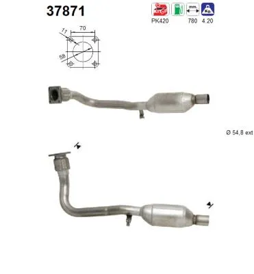 Catalytic Converter Vw GOLF I Cabriolet