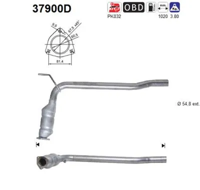 Catalytic Converter Vw TRANSPORTER T4 Bus · Vw TRANSPORTER T4 Van · Vw TRANSPORTER T4 Platform/Chassis (70E, 70L, 70M, 7DE, 7DL, 7D